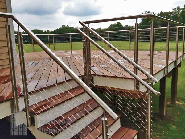 Ограждения из тросов Ограждения из тросов