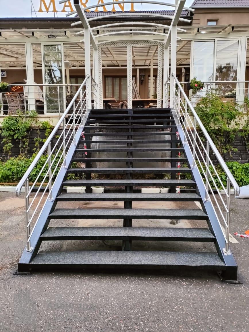 Перила с ригелями для улиц Перила с ригелями для улиц