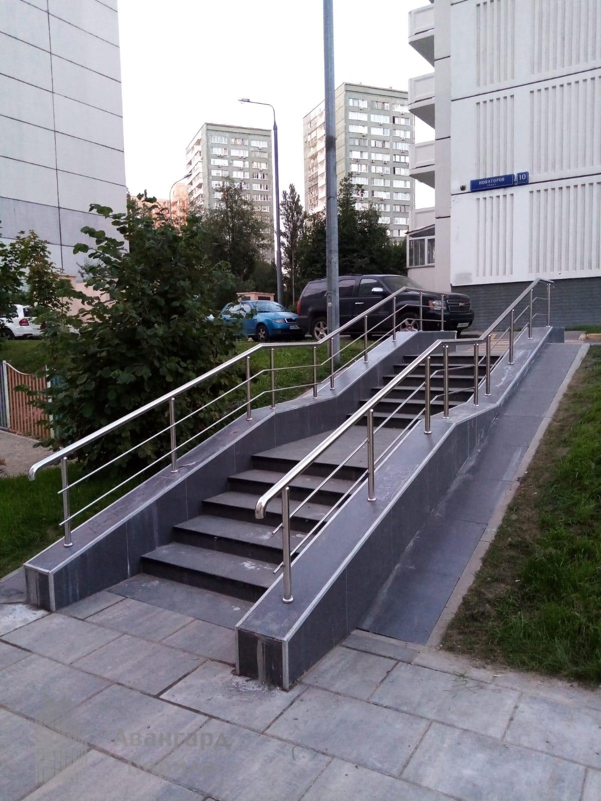 Пристенные поручни из нержавеющей стали перила нержавейка для улицы