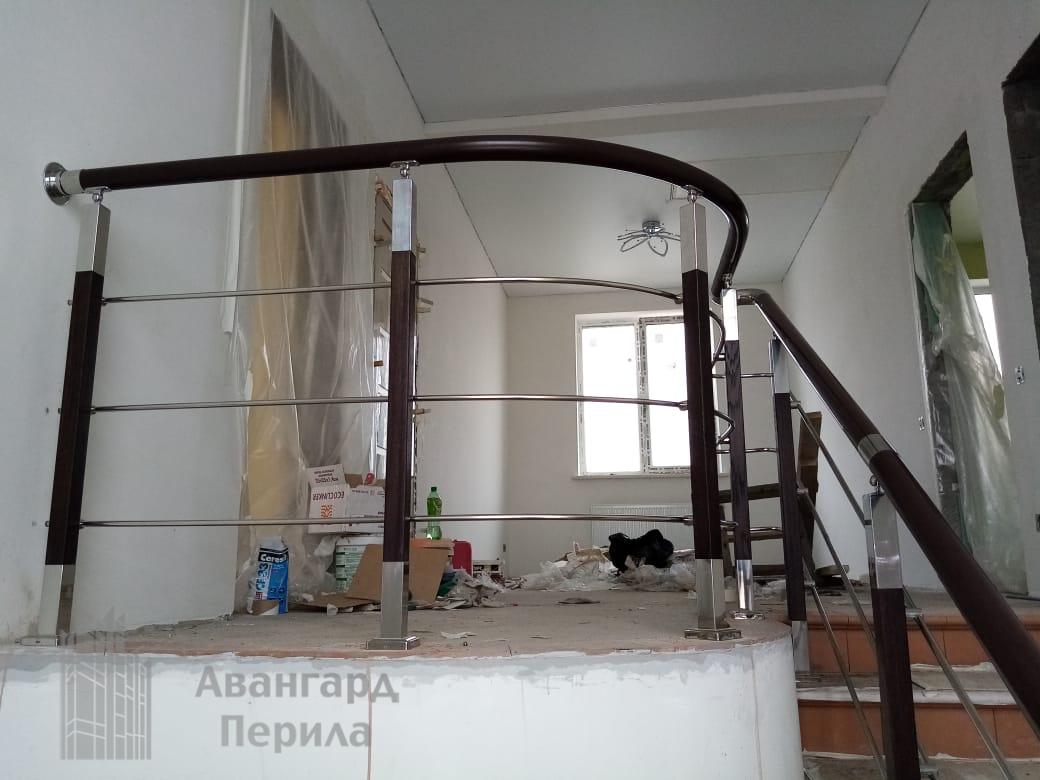 Перила с ПВХ поручнем Перила с ПВХ поручнем