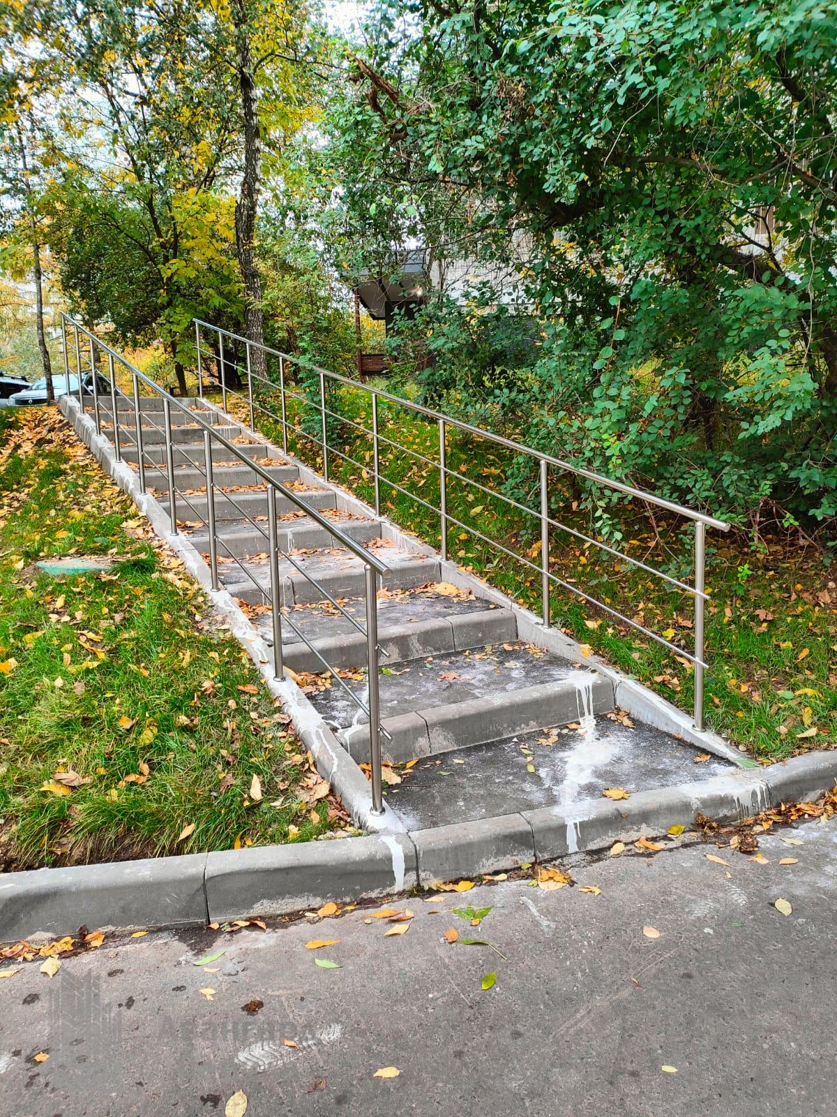 Перила с ригелями для улиц Перила с ригелями для улиц