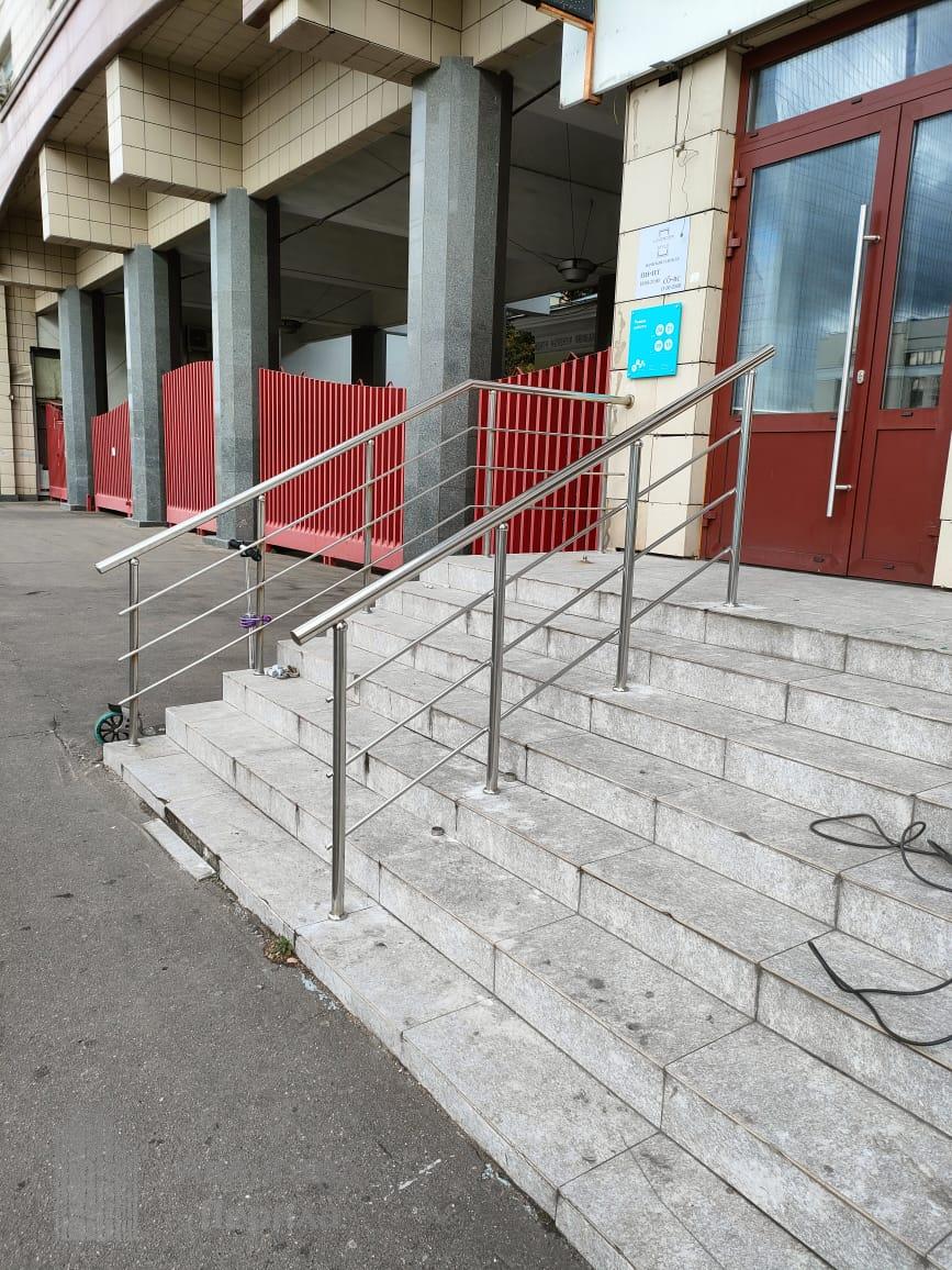 Перила с ригелями для улиц Перила с ригелями для улиц