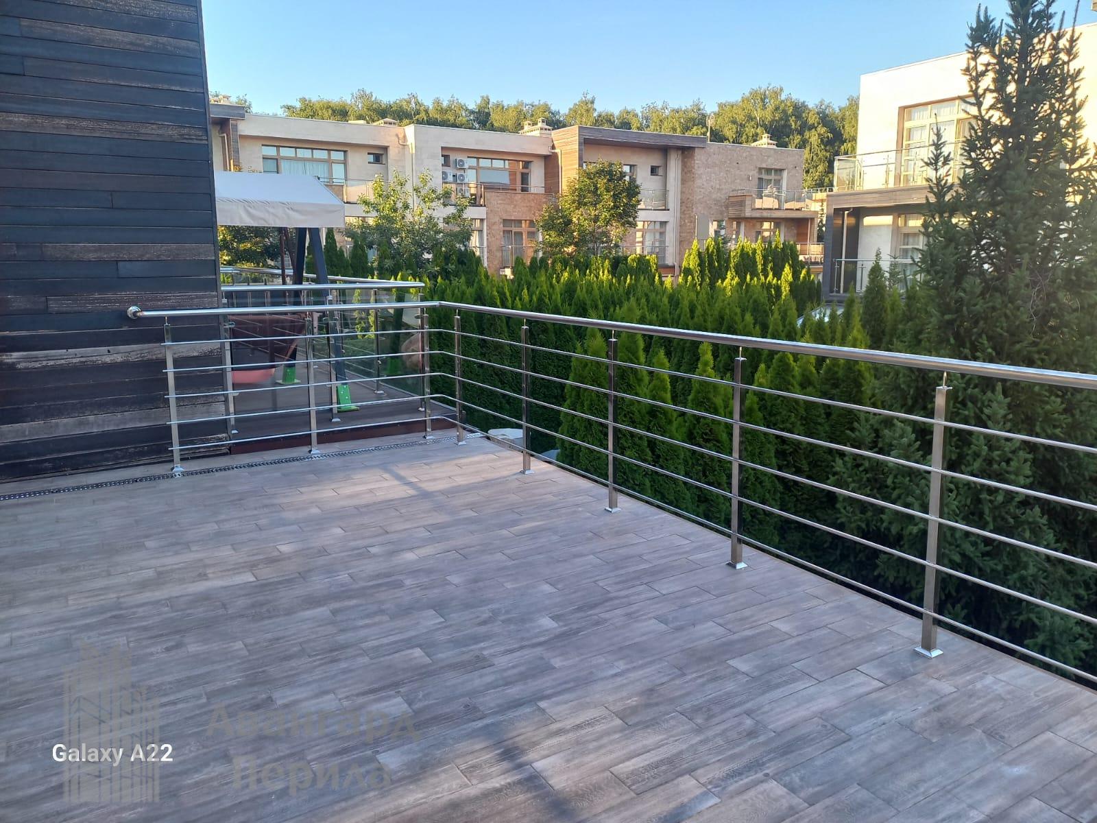 Перила с ригелями для улиц Перила с ригелями для улиц