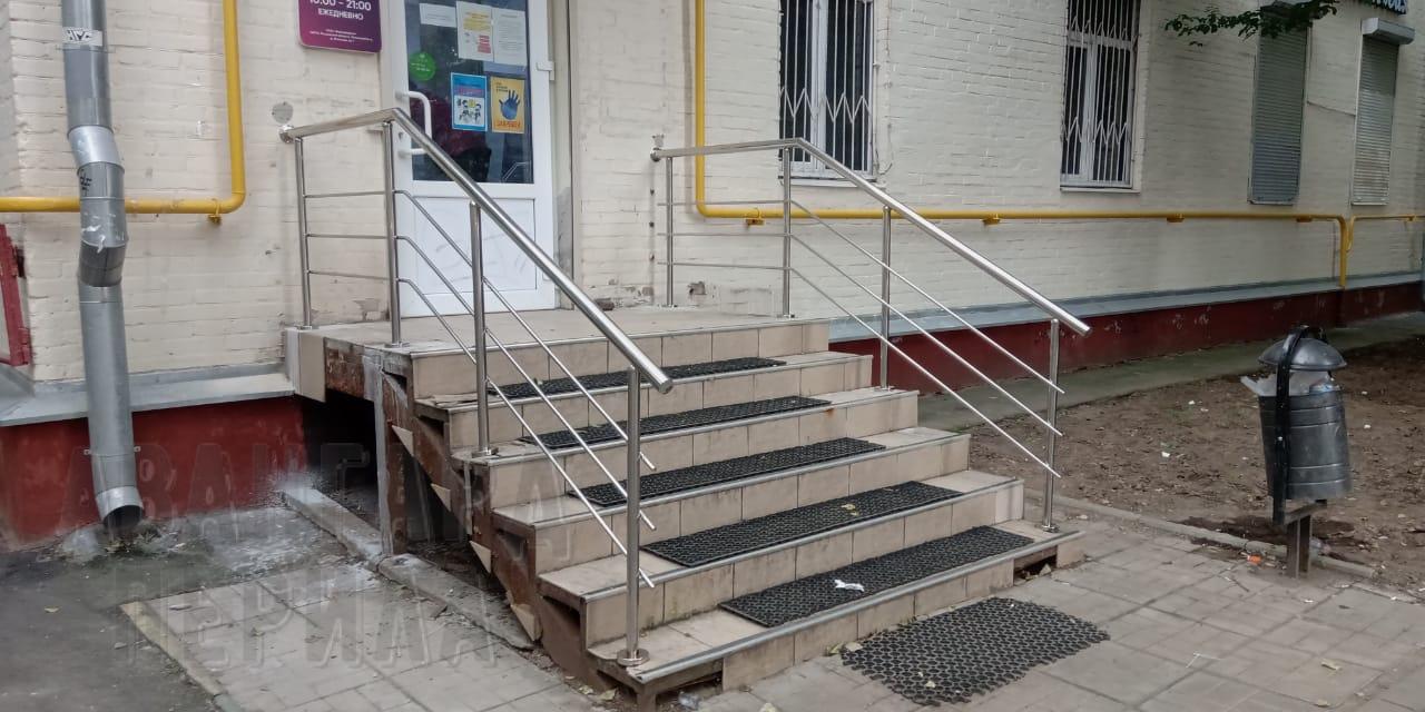 Перила с ригелями для улиц перила с ригелями на улице